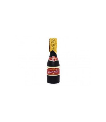 Cañón espirales botella de champagne