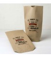 Bolsa Kraft regalo No hay mal... 18x32 cm