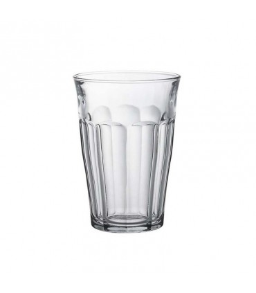Set de 4 Vasos transparente picardie 360 cc