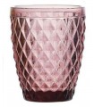 Vaso tallado Virginia morado 27 cl