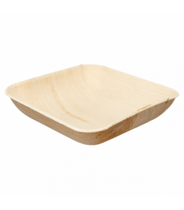 Bol Areca cuadrado 15x15x4 cm