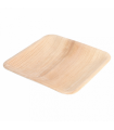 Plato Areca cuadrado 15x15x1,5 cm