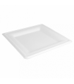 Plato Bionic - 26,2x26,2x1,9 cm - blanco