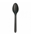 Cucharilla CPLA/PLA 12,7 cm - negro