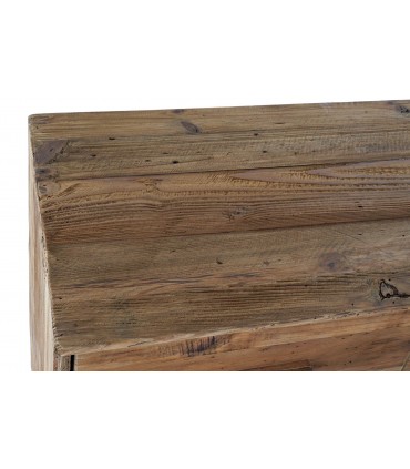Cómoda madera pino reciclada 161x48x90 cm