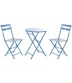 IT- Set mesa y 2 sillas azul