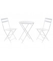 IT- Set mesa y 2 sillas blanco