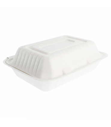 Box rectangular 16,5x22,5x6,4 cm - blanco