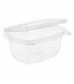 RECIPIENTES + TAPAS 1,5 L 21x15x8,4 CM TRANSPARENTE PET (400 UNID.)