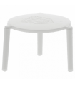 MESITAS PIZZA Ø 4,5x3 CM BLANCO PP (2000 UNID.)