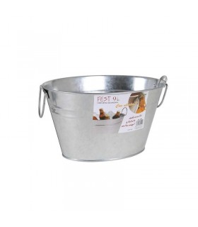 Cubo metal galvanizado ∅26x36,3x20,2 cm
