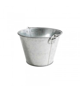 Cubo metal galvanizado ∅26,6x20 cm