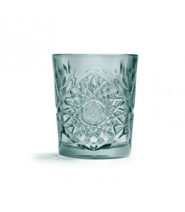 Vaso tallado Hobstar Verde 35cl