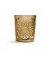 Vaso tallado Hobstar Ocre 35cl
