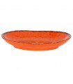 BANDEJA OVAL NARANJA GUAYABA 225x16.5x4cm