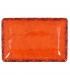 BANDEJA RECT. NARANJA GUAYABA 21.5x13.5.x3