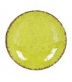 PLATO LLANO PISTACHO GUAYABA 25.5x4cm
