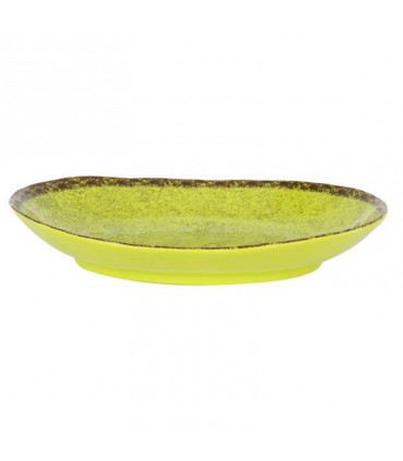 BANDEJA OVAL PISTACHO GUAYABA 225x16.5x4cm