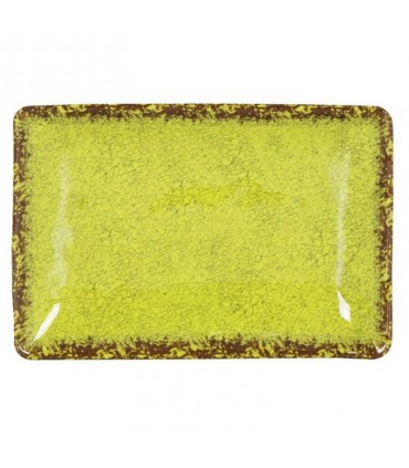 BANDEJA RECT. PISTACHO GUAYABA 25x17x3.5cm