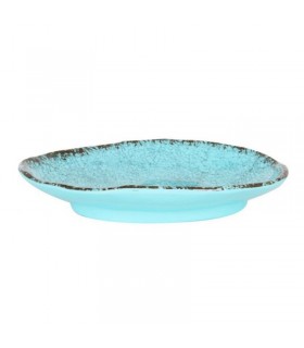 BANDEJA OVAL AZUL GUAYABA 20x14x3cm
