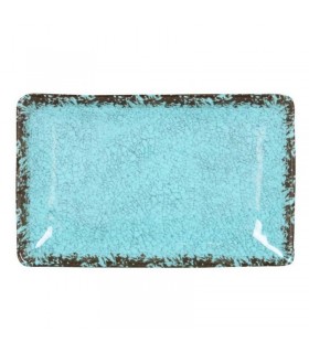 BANDEJA RECT. AZUL GUAYABA21.5x13.5.x3cm