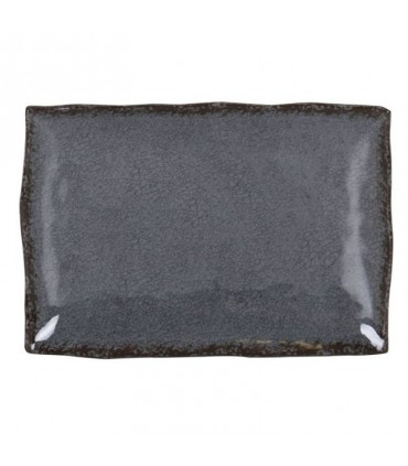 BANDEJA RECT. GRIS GUAYABA 30x21x3.5cm