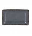 BANDEJA RECTANGULAR GRIS GUAYABA21.5x13.5.x3cm