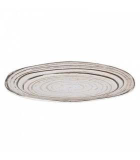 BANDEJA OVAL ANTIGO TIVOLI 25x19x2cm