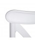 IX- Silla polipropileno blanca 48,50x43x91 cm