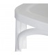 IX- Silla polipropileno blanca 48,50x43x91 cm