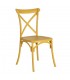 IX- Silla polipropileno amarilla 48,50x43x91 cm