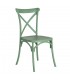 IX- Silla polipropileno verde 48,50x43x91 cm