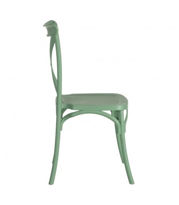 IX- Silla polipropileno verde 48,50x43x91 cm