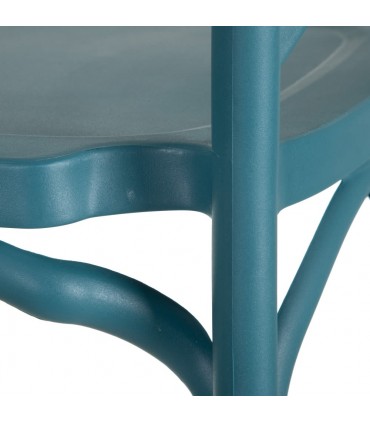 IX- Silla polipropileno azul 48,50x43x91 cm