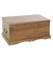 IT- Arcón madera de acacia 90x40x40 cm