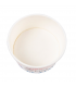 TARRINAS HELADOS 'PAROLE' 240 ML 250 + 18 PE G/M2 Ø9,4x5,5 CM BLANCO CARTONCILLO (2000 ud)