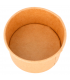 TARRINAS HELADOS 300 ML 250 + 18 PE G/M2 Ø10x5,5 CM NATURAL CARTONCILLO