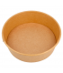 ENSALADERAS 500 ML 300 + 18 PE G/M2 Ø15/12,8x4,5 CM NATURAL KRAFT (300 ud)