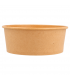 ENSALADERAS 750 ML 320 + 18 PE G/M2 Ø 15/12,8x6 CM NATURAL KRAFT (300 ud)