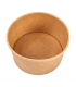 ENSALADERAS 1000 ML 320 + 18 PE G/M2 Ø15/12,9x8 CM NATURAL KRAFT (300 ud)
