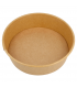 ENSALADERAS 1300 ML 340 + 18 PE G/M2 Ø 18,7/16x7 CM NATURAL KRAFT (300 ud)