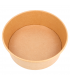 ENSALADERAS 1300 ML 340 + 18 PE G/M2 Ø 18,4/16x6,6 CM NATURAL KRAFT (300 ud)