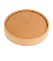 TAPA PARA ENSALADERA Ø15 CM MARRÓN KRAFT