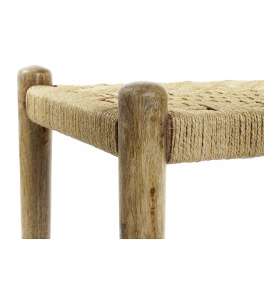 Descalzadora madera 145x55x50 cm