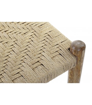 Descalzadora madera 145x55x50 cm