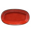 FUENTE OVAL 34X19.5CM PASSION RED