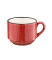 TAZA CAPUCCINO 18CL PASSION GOURMET RED