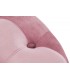 Set 2 reposapiés terciopelo rosa