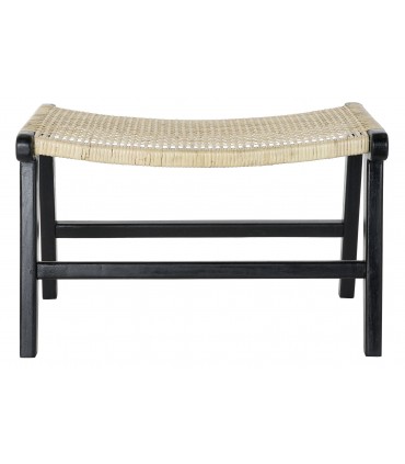Descalzadora Teca 65x47x40 cm negro