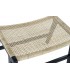 Descalzadora Teca 65x47x40 cm negro